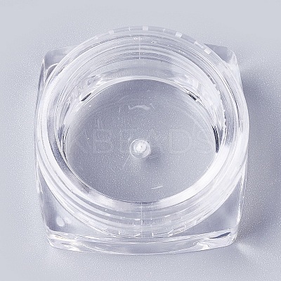 3G PS Plastic Empty Portable Facial Cream Jar MRMJ-WH0020-02-1