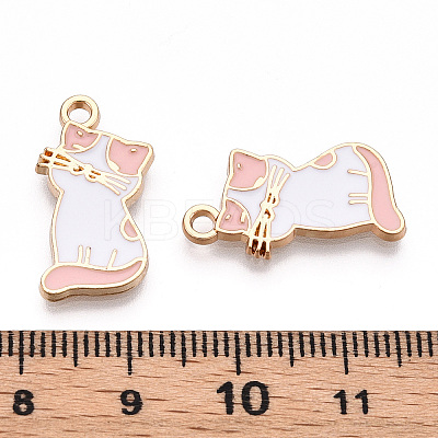 Alloy Enamel Pendants PALLOY-N170-030C-NR-1