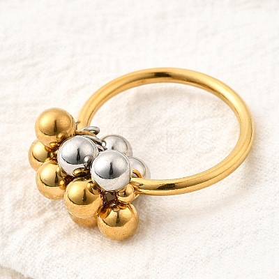 304 Stainless Steel Finger Rings for Women RJEW-V014-09GP-1