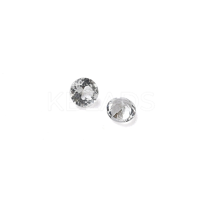 Faceted Natural White Topaz Cabochons G-I295-05C-18B-10-1