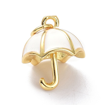 Real 18K Gold Plated Brass Charms KK-L188-24G-1