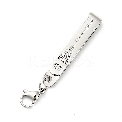 Tarnish Resistant 304 Stainless Steel Pendant Decorations STAS-C056-11P-1