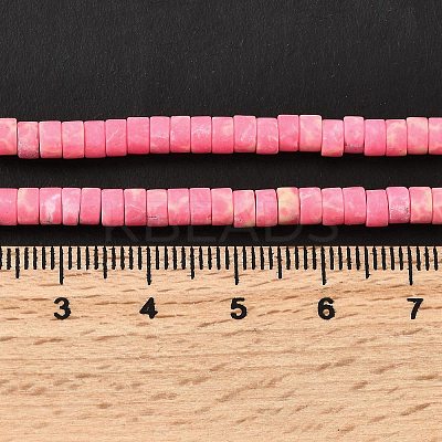 Dyed Synthetic Imperial Jasper Beads Strands G-Z089-A03-I-1