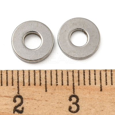 Non-Tarnish 304 Stainless Steel Spacer Beads STAS-F117-50P-01-1