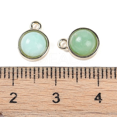 Natural Chrysoprase Pendants G-K372-03G-06-1