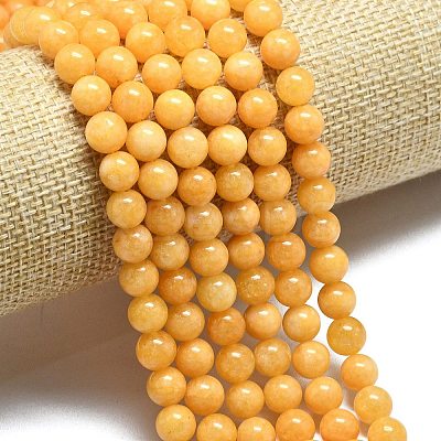 Natural Malaysia Jade Beads Strands G-L645-A01-8mm-10-1