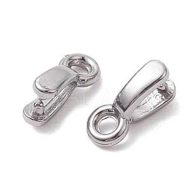 Non-Tarnish 304 Stainless Steel Ice Pick Pinch Bails STAS-K277-04A-P-1