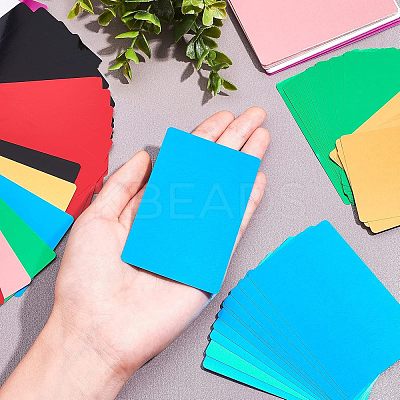 Aluminium Blank Name Cards DIY-NB0003-04-1