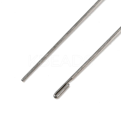 Steel Beading Needles with Hook for Bead Spinner TOOL-C009-01B-01-1