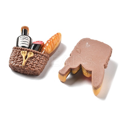 Cute Mini Food Series Resin Cabochons CRES-I038-01D-1