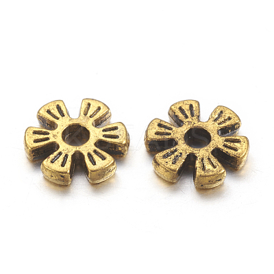 Alloy Spacer Beads PALLOY-R00742-AG-NR-1