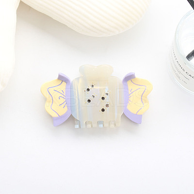 Candy Shape Cellulose Acetate Large Claw Hair Clips PW-WG72644-03-1
