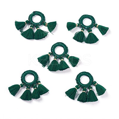 Cotton Tassel Pendants FIND-F008-C05-1