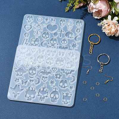 DIY Halloween Pendant Making Kit DIY-FS0010-04-1