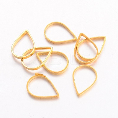 Brass Linking Rings LS-X-EC0317x11mm-G-1