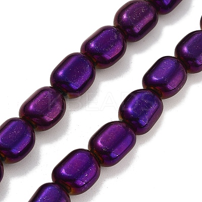 Synthetic Non-magnetic Hematite Beads Strands G-P545-F01-01C-1