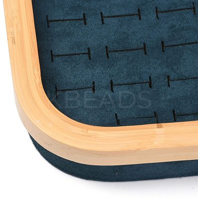 Fashion Velvet Wood Jewelry Boxes RDIS-B003-01-1