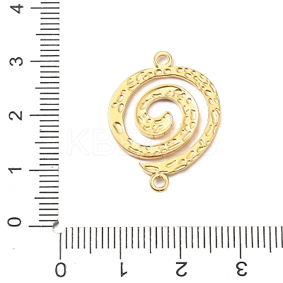 304 Stainless Steel Spiral Connector Charms LS-STAS-P395-06G-1