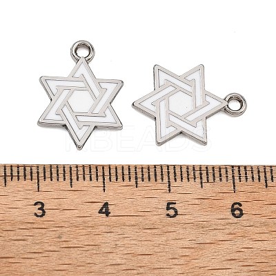 Alloy Enamel Pendants ENAM-G235-09P-02-1
