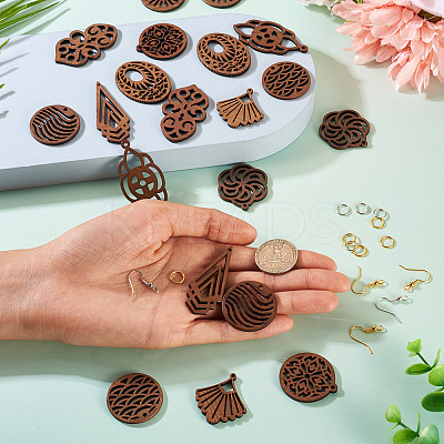 DIY Earring Making Kits DIY-TA0013-42-1