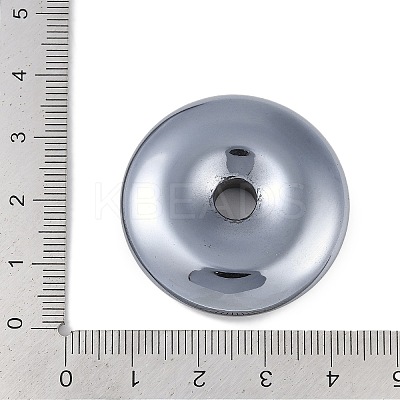 Synthetic Terahertz Stone China Safety Buckle Pendants G-A234-01B-1