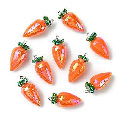 AB Color Resin Pendants RESI-CJC0011-48I-1