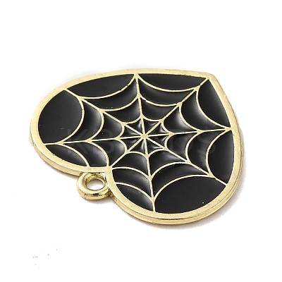 Alloy Enamel Pendants ENAM-04G-04G-01-1