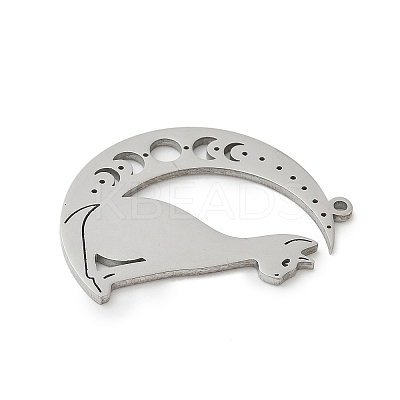 304 Stainless Steel Pendants LS-STAS-F326-18P-1