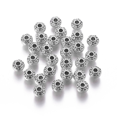 Tibetan Silver Spacer Beads LF0713Y-NF-1