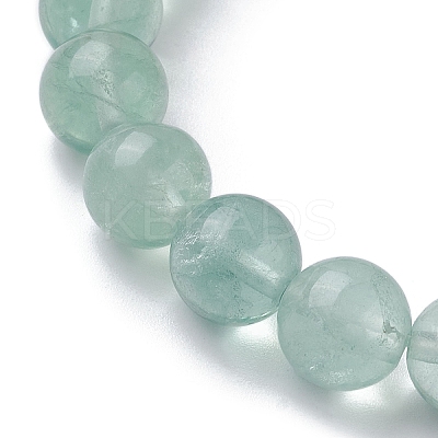 Natural Fluorite Stretch Bracelets BJEW-JB10092-01-1