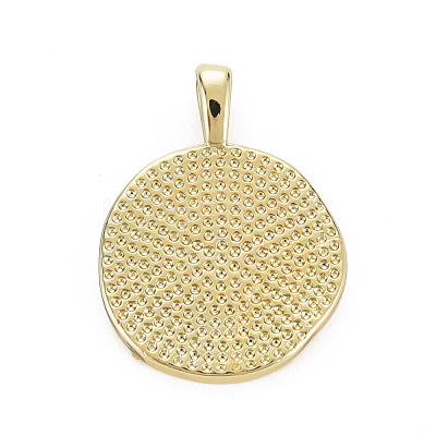 Brass Enamel Pendants KK-Q283-057I-NR-1
