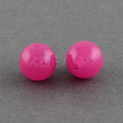 Imitation Jelly Acrylic Beads SACR-R836-10mm-13-1