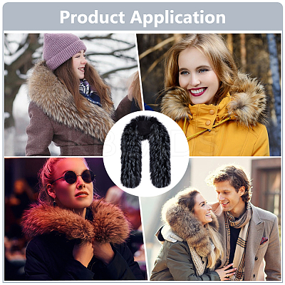1Pc Artificial Fur Chenille Stick Collars Trim for Sewing Craft Decor FIND-BC0019-22D-1