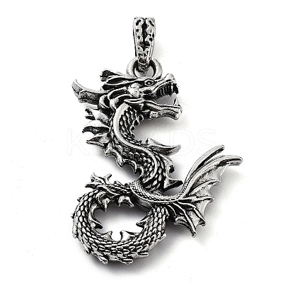 Tibetan Style Alloy Pendants TIBE-L012-039AS-03-1