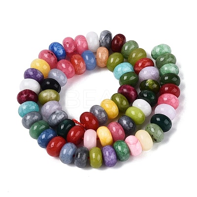 Natural White Jade Beads Strands G-Q613-01F-39-1