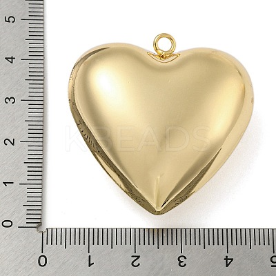 Heart Brass Pendants X-KK-N254-98G-02-1