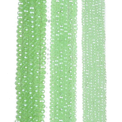 Electroplate Glass Beads Strands EGLA-A044-J8mm-A01-1