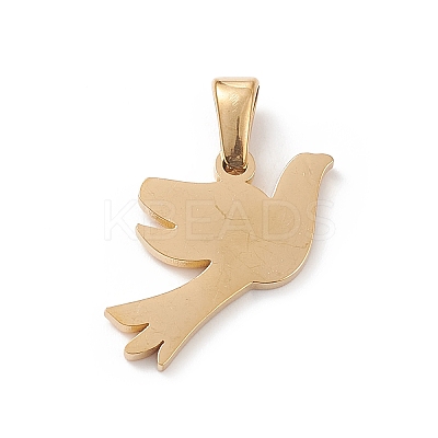 PVD Vacuum Plating 304 Stainless Steel Pendants STAS-G284-17G-1