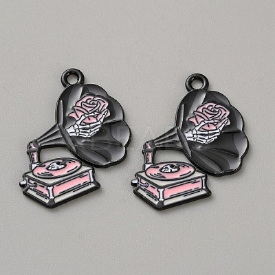 Zinc Alloy Enamel Pendants ENAM-CJC0021-20D-1