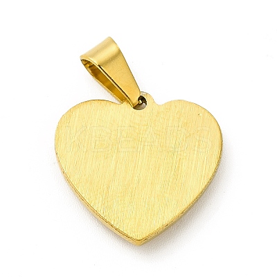 PVD Vacuum Plating 304 Stainless Steel Pendants STAS-A073-14G-1