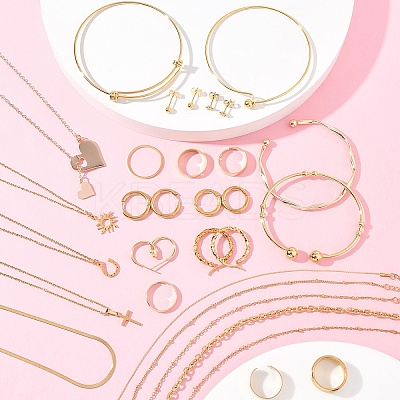 Alloy Cuff Bangles SJEW-FS0001-04-1