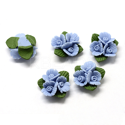 Handmade Porcelain Cabochons LS-PORC-S1003-21G-1