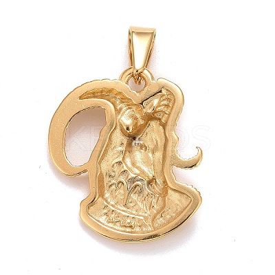 Ion Plating(IP) 304 Stainless Steel Pendants LS-STAS-D165-14G-03-1