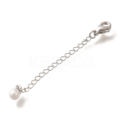 Brass End with Chain KK-C085-13P-1