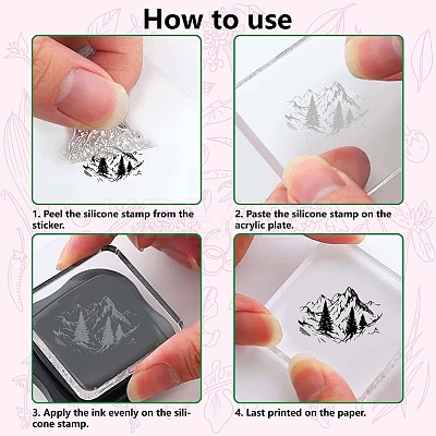 Custom PVC Plastic Clear Stamps DIY-WH0439-0036-1