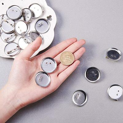 DIY Iron Brooch Findings IFIN-PH0023-60P-1