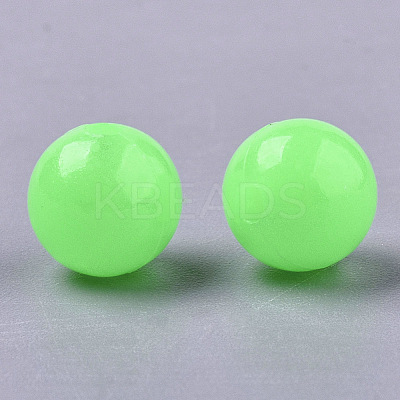 Luminous Acrylic Beads X-MACR-N008-25E-1