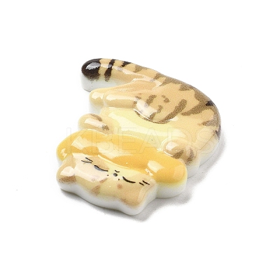 Opaque Resin Cabochons CRES-I041-01D-1