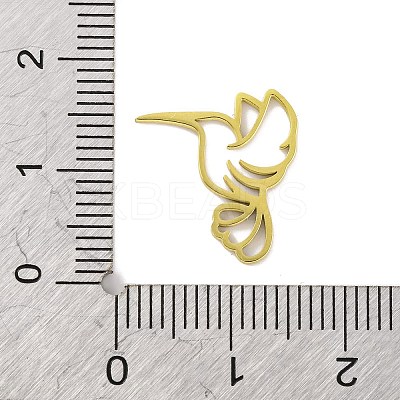304 Stainless Steel Open Back Bezel Pendants STAS-Z069-06G-1