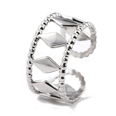 Non-Tarnish 304 Stainless Steel Finger Rings X-RJEW-L102-13P-1